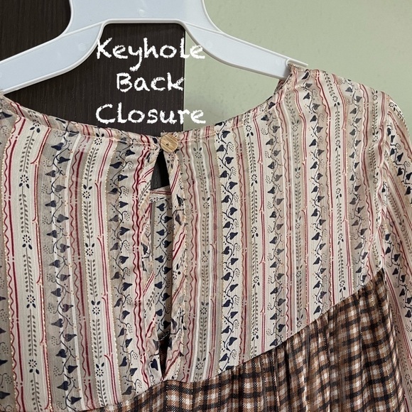 Sheer Woven Fabric Mix & Match Tunic - Picture 11 of 12